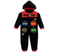 LEGO Garcons Onesie Ninjago Noir 9-10 Ans,Pyjama