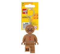 LEGO Gingerbread Man Christmas Minifigure Iconic Key Light (Keyring / Keychain)