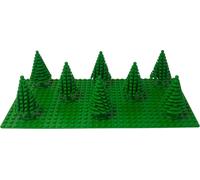 LEGO® Grand arbre Sapin Épicéa Vert - 3471 NOUVEAU Quantité 10x