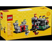 Lego Le château de Chevaliers Miniature médieval pour Adolescents et Adultes - Cadeau Anniversaire Noël - 590 pièces - 40775
