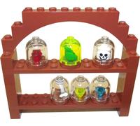 LEGO Halloween MOC : Étagère dans le laboratoire