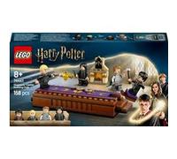 LEGO Harry Potter Le château de Poudlard : Le Club de Duel - Jeu de Construction avec 4 minifigurines Collector Dont Malefoy, Lockhart & Rogue - Jeu de rôle pour garçons et Filles dès 8 Ans 76441