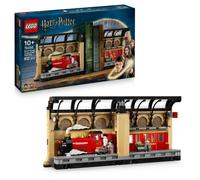 LEGO Harry Potter Book Nook : Le Poudlard Express - Jeu de Construction avec Train - Ron Weasley, Figurines de Hedwige & Croûtard - Cadeau sur Le Monde des Sorciers - Garçon ou Fille dès 10 Ans 76450