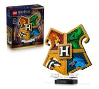 LEGO Harry Potter Le Blason des Maisons de Poudlard - Jouet - Maquette 3D avec Animaux - Décoration de Chambre d'enfant - Idée de Cadeau d'anniversaire pour Fille, Garçon ou Ado Fan dès 12 Ans 76462