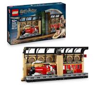 LEGO Harry Potter Book Nook : Le Poudlard Express - Jeu de Construction avec Train - Ron Weasley, Figurines de Hedwige & Croûtard - Cadeau sur Le Monde des Sorciers - Garçon ou Fille dès 10 Ans 76450