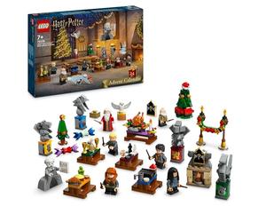 LEGO Harry Potter Calendrier de l’Avent 2024 - Jouet Fascinant pour Enfants Inspiré de Poudlard - 7 minifigurines - 16 constructions Miniatures - Cadeau de Noël pour Filles et Garçons dès 7 Ans 76438