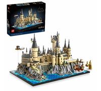 LEGO Harry Potter - Château et terrains de Poudlard - 76419 - Idée cadeau pour adultes - Modèle de présentation à construire - Ensemble de jeu Harry Potter à collectionner - Recréez des scènes