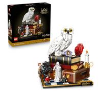 LEGO Harry Potter L’École des Sorciers - Édition Collector - Maquette DIY - Décoration Intérieure - Scènes Miniatures du Film - Figurine d'Hedwige - 3 Minifigurines - Idée Cadeau pour Fan Adulte 76466