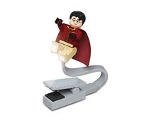 Lego Harry Potter - Lampe LED réglable USB et à Piles pour la Lecture de Livres pour Les Potterheads - Figurine de 76 mm (CL29) - 2 Piles CR2025 incluses