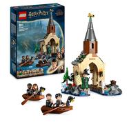LEGO Harry Potter Le Hangar à Bateaux de Poudlard, Jouet Fantastique pour Enfants, 2 Bateaux à Construire, 5 Minifigurines, Jeu en Autonomie, Idée Cadeau pour Filles, Garçons et Fans Dès 8 Ans 76426