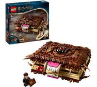 LEGO Harry Potter Le Monstrueux Livre Des Monstres - Jeu Interactif Avec Fonction De Rétrofriction & Mâchoires Qui Claquent - Minifigurine De Neville - Cadeau Pour Garçon, Fille & Fans Dès 9 Ans 76449