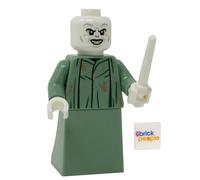 LEGO Harry Potter : Lord Voldemort Mini figurine avec baguette de sureau blanche