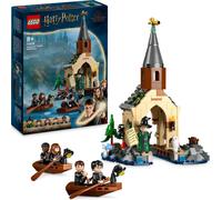 LEGO Harry Potter Maison sur l'eau à Poudlard, jouet à construire avec 2 bateaux pour garçon et fille de 8 ans, avec 5 figurines et Hedwig la chouette, idée cadeau pour les enfants, 76426