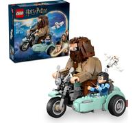 LEGO Harry Potter Motorcycle Ride for Hagrid and Harry, jouet à construire pour enfant, véhicule magique et 3 personnages, idée cadeau pour 9 ans, pour garçons et filles, 76443