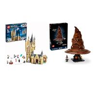 LEGO Harry Potter Tour d'astronomie de Poudlard 75969 + Ensemble de choixpeau parlant 76429, kits de modèles pour adultes, enfants, filles et garçons, cadeaux du monde sorcier pour hommes, femmes, lui