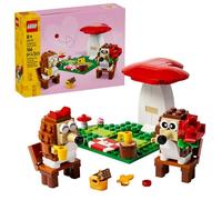 LEGO Hérisson Jouet de pique-nique datant - Figurines d'animaux et ensemble de jeu pour enfants, garçons et filles à partir de 8 ans - Cadeau pour elle et lui - avec 2 jouets et accessoires hérisson -