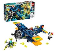 LEGO Hidden Side, L'avion de voltige d'El Fuego, Appli AR Games, Set de jeu de réalité augmentée multijoueur interactif pour iPhone/Android, 108 pièces, 70429