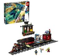 LEGO®-Hidden Side Le train-fantôme Jeu de Construction Interactif de Chasse Aux Fantômes Réalité Augmentée pour iPhone Android Garçon et Fille 8 Ans et Plus, 698 Pièces 70424