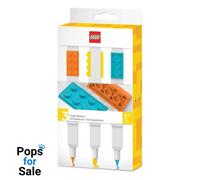 LEGO Highlighters 3-Pack Bricks