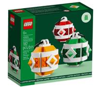 LEGO Set de décorations de Noël 40604 – Boules – Édition limitée