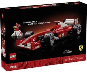 LEGO® icônes Ferrari F2004 et Michael Schumacher (11375) modèle de voiture