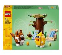 LEGO Jouets de construction Terrain de jeux pour animaux au printemps