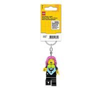 IQ Porte-clés lumineux E-Sports Girl (KE229H) Mini figurine 7,6 cm Blanc