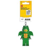 LEGO Iconique Dragon Costume Fille Minifigure Lampe Clé LED Lite - Vert Clair