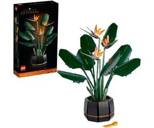 LEGO® Icons 10289 L’Oiseau de Paradis Fleurs Décoratives Maquette Botanical Collection Construction Plantes pour Adultes