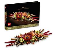 LEGO Icons 10314 Lot de 812 Plantes artificielles pour Adultes, décoration de Saint-Valentin, idée Cadeau créative