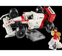 LEGO Icons 10330 McLaren MP4/4 & Ayrton Senna Idée Cadeau,Maquette,Décoration Maison
