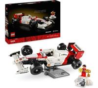 LEGO Icons 10330 McLaren MP4/4 et Ayrton Senna, Set Modele Réduit de Voiture pour Adultes