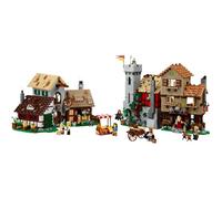 LEGO Icons 10332 La place de la ville médiévale Cadeaux Jouets Objets de collection 18+