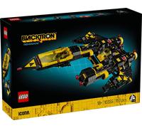 LEGO Icons Blacktron Renegade - Modèle de vaisseau spatial avec 3 minifigures & 1 droïde - Transformable en Alienator des années 1980 - Kit de construction à collectionner pour adultes - Idée cadeau n