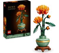 LEGO Icons Chrysanthème, kit de construction créatif pour adultes, plante jouet facile à entretenir à offrir, décoration florale de la collection Botanique, activité relaxante 10368