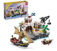 Lego Icons Eldorado Fortress Kit de Construction avec Bateau Pirate et 8 Figurines Idée Cadeau nostalgique pour Adultes Qui Aiment Un Projet gratifiant, décoration de Bureau à Domicile, 10320
