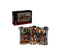 LEGO Icons La Librairie Book Nook 11379 1 690 pièces scène bibliothèque à ouvrir 2 niveaux escalier en colimaçon vitrines adulte