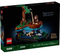LEGO Icons 40761 : The Lord of The Rings: Sméagol & Déagol - Le Seigneur des Anneaux - Scène culte Gollum