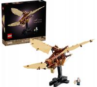 LEGO Icons L'engin volant aux ailes battantes de Leonardo da Vinci - Minifigure et support inclus - Kit de construction pour adultes - Kit de décoration pour la maison - Idée cadeau - 10363