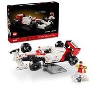 LEGO Icons McLaren MP4/4 & Ayrton Senna Kit de mini figurine de voiture - Ensemble McLaren F1 à construire pour adultes, à partir de 18 ans - Cadeau d'anniversaire pour hommes, femmes, amateurs de
