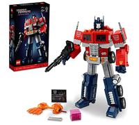 LEGO Icons Optimus Prime 10302 Transformers Ensemble de Figurines de Collection 2 en 1 Robot et Camion pour Adultes