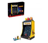 LEGO Icons Pac-Man Slot Machine, Jeu de construction pour les adultes fans de jeux d'arcade en style rétro, avec les personnages du jeu, Cadeau pour lui, Pour homme et femme, 10323