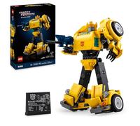 LEGO Icons Transformers Bumblebee - Figurine Robot Culte pour Adultes - Set de Construction Détaillé sur Le Thème du Cinéma pour Les Fans de Science-Fiction - Se Transforme en Véhicule 10338