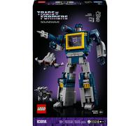 LEGO Set de construction adulte Transformers Soundwave 10358 - avec Ravage & Laserbeak, brique sonore
