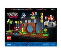 LEGO Ideas Sonic The Hedgehog - Green Hill Zone - Set de Construction 21331 | Cadeau nostalgique Millennial Sonic Fan des années 1990, jeu informatique, souvenir, 1125 pièces