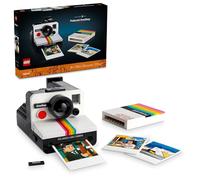 LEGO Ideas 21345 Kit de construction d'appareil photo Polaroid OneStep SX-70, cadeau créatif pour photographes, modèle d'appareil photo Polaroid vintage en brique de collection, activité créative ou