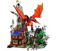 LEGO Ideas 21348 Dungeons & Dragons : l’histoire du dragon rouge Cadeaux Jouets Objets de collection 18+