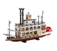 LEGO Ideas 21356 Le bateau à vapeur du Mississippi Cadeaux Jouets Objets de collection 18+