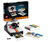 LEGO Ideas Appareil Photo Polaroid OneStep SX-70, Maquette à Construire pour Adultes avec Autocollants, Activité Manuelle, Idée Cadeau pour Femmes et Hommes 21345