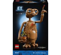 LEGO Set de construction LEGO Ideas - 21370 - E.T. l'Extra-Terrestre, figurine articulée 30 cm - Dès 18 ans